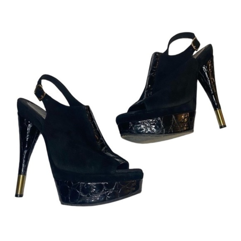Kristoff slingback black heels